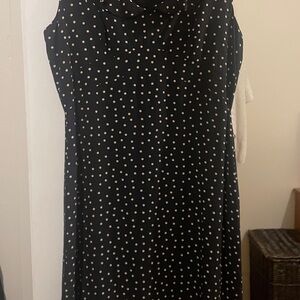 Black Polka Dot Dress